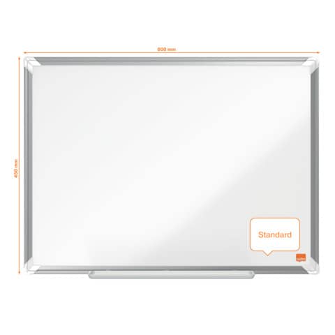 Lavagna bianca magnetica Nobo Premium Plus Smaltata 600x450 mm 1915143
